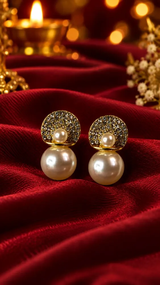 Tina Gold-tone Earrings