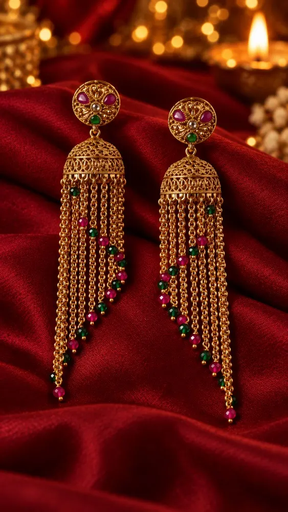 Siya long earring