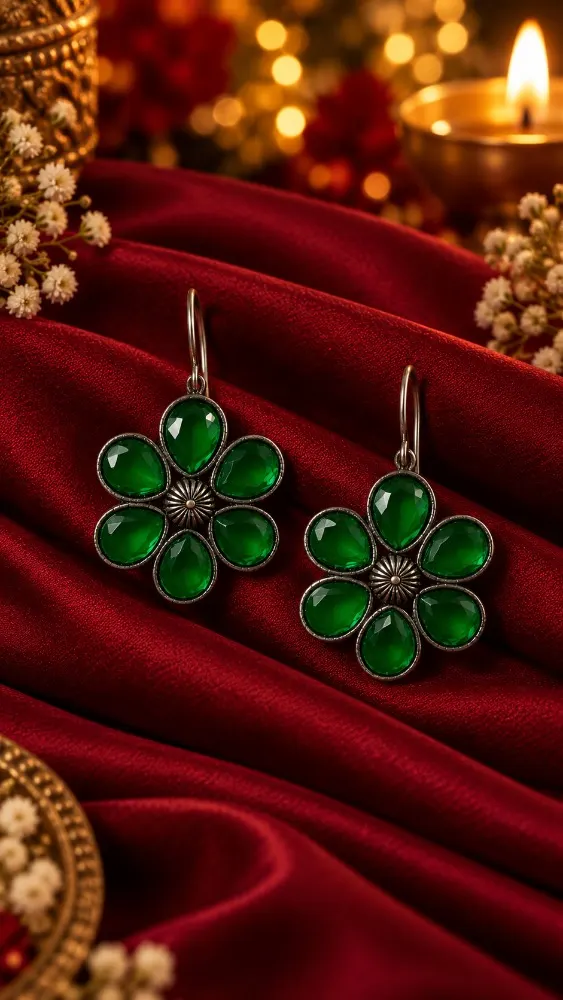 Pushpa Petals Earrings