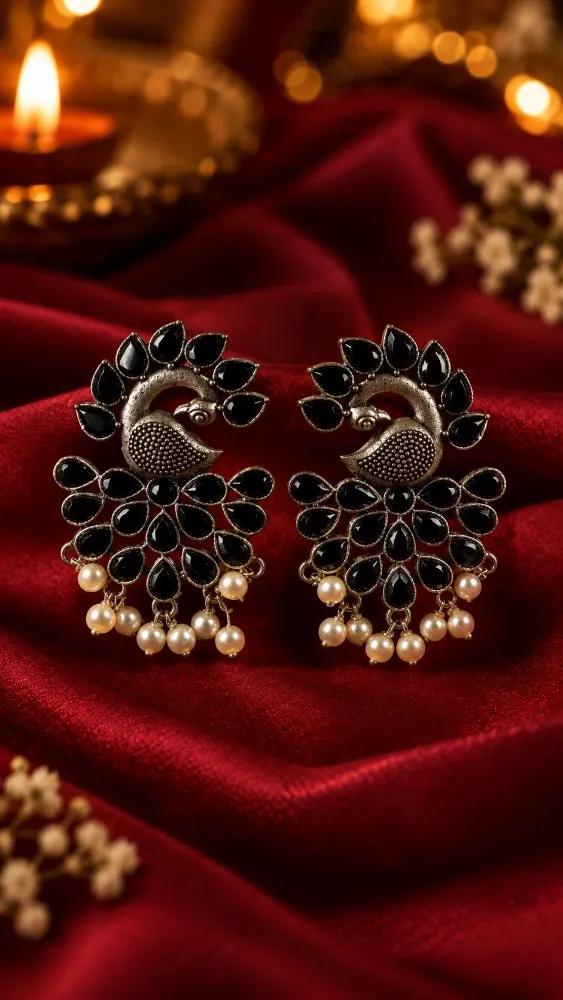 Mayura Earrings