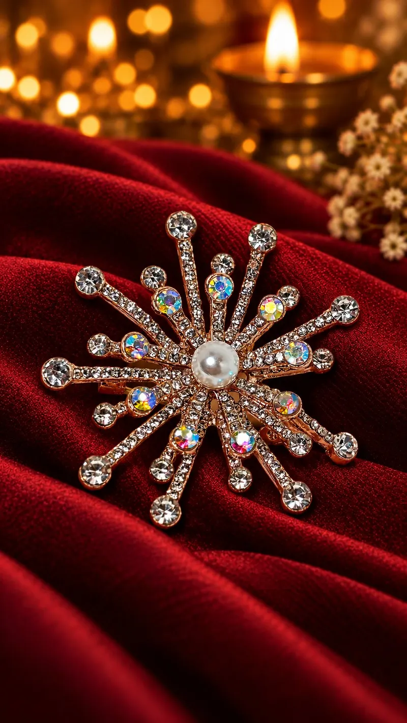 Gulnaar Saree Pin