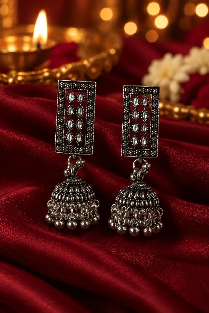 Aruna jhumki earrings