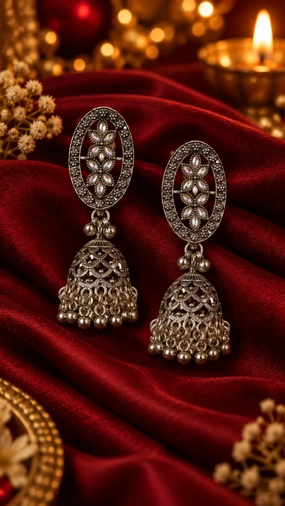 Aruni Jhumki Earrings