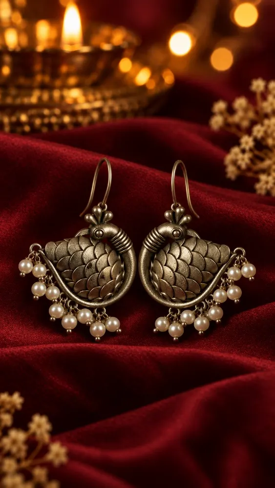 Mayurika Earrings