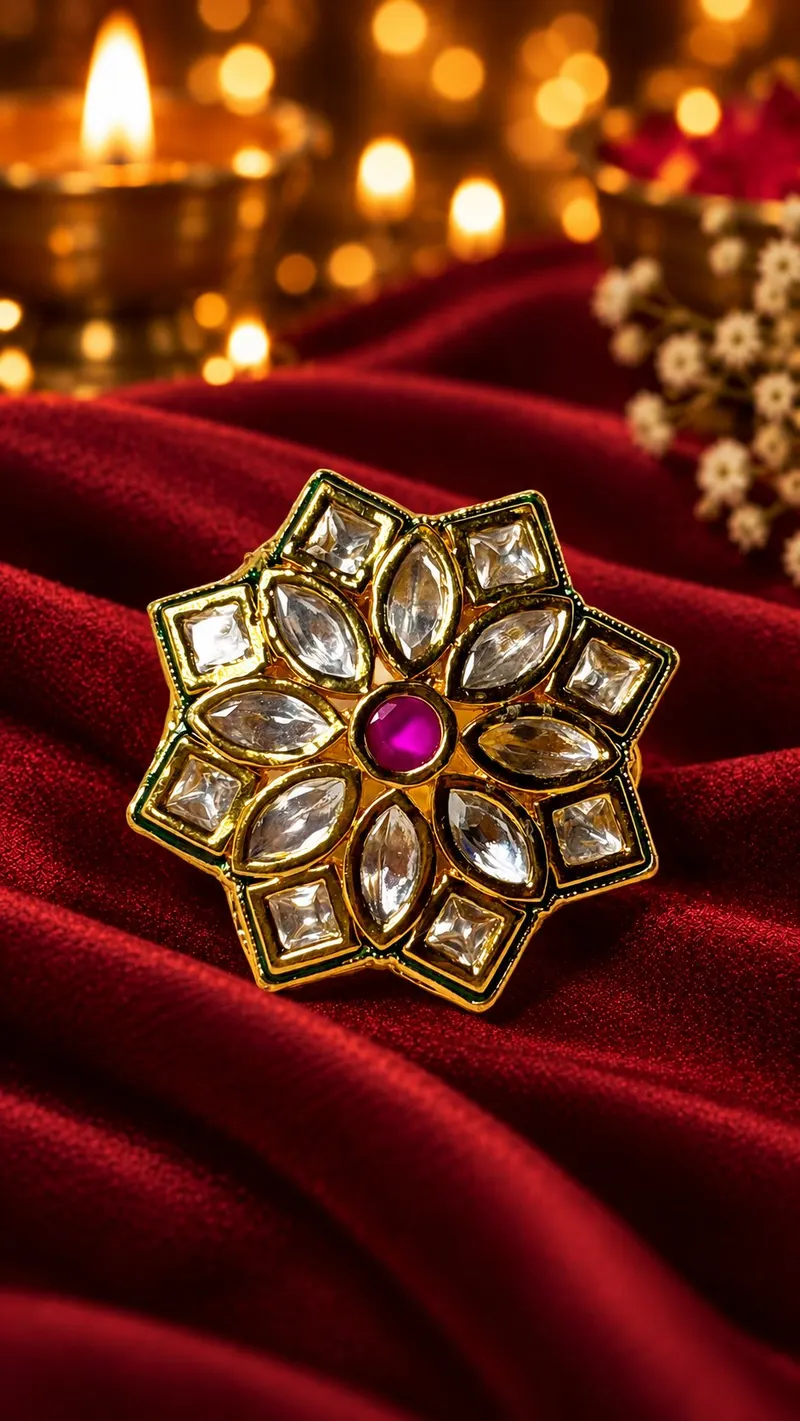Hema Gold Coloured Ring