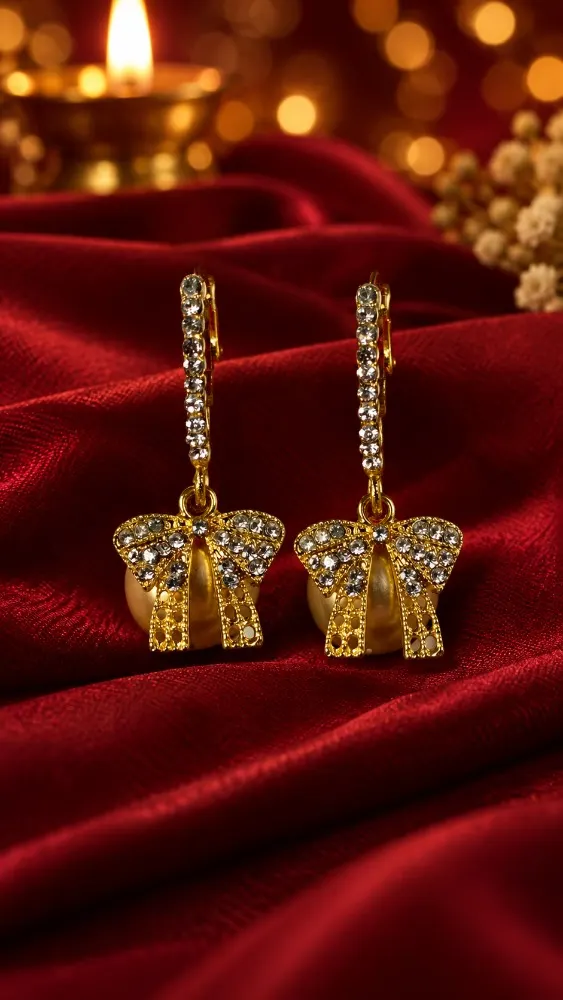 Pia Gold-tone Earrings