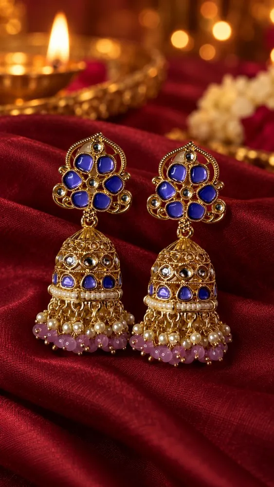 Malati Jhumka Earrings