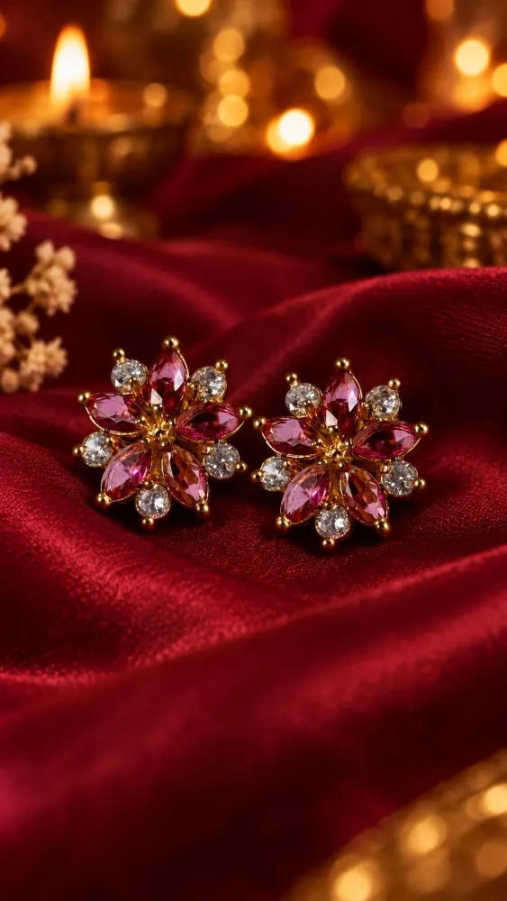Jyoti AD Short Studs
